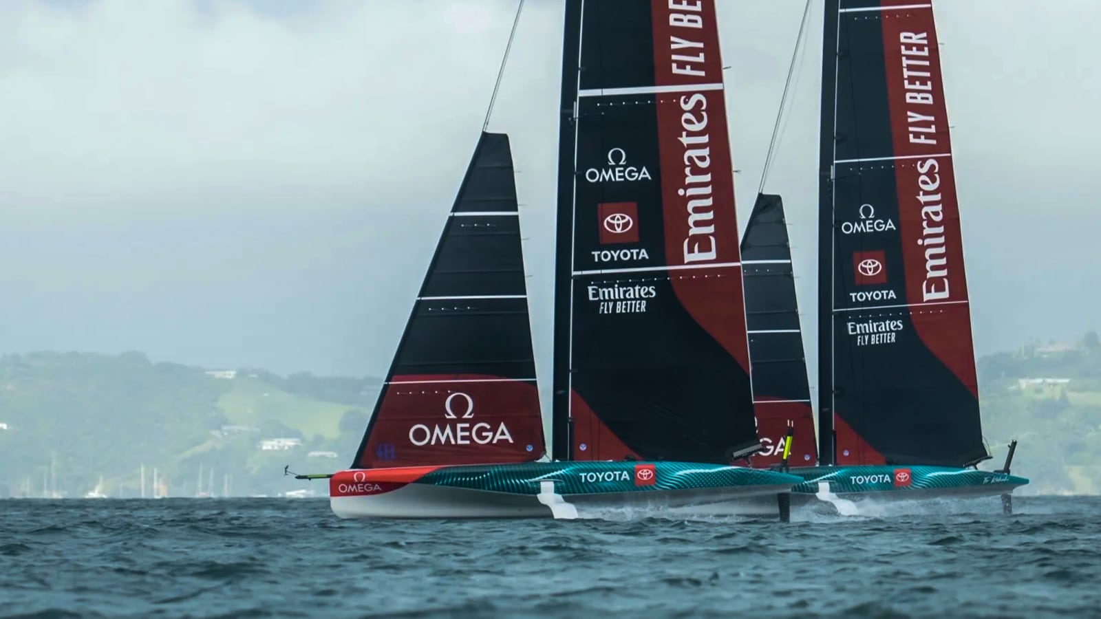 2017 America's Cup - America's Cup trophy is traveling in good company