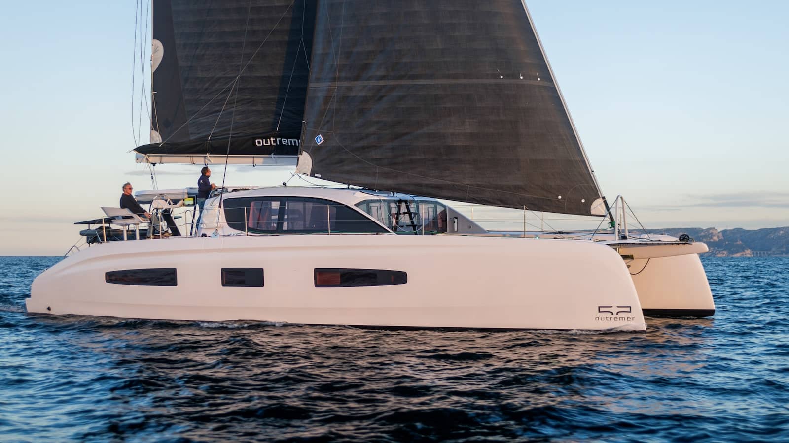 Outremer 52 at sea