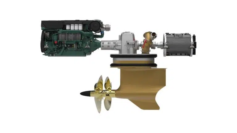 Volvo Penta IPS-Plattform Hybrid