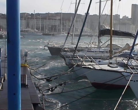 Sicheres Ablegen bei windigem Wetter