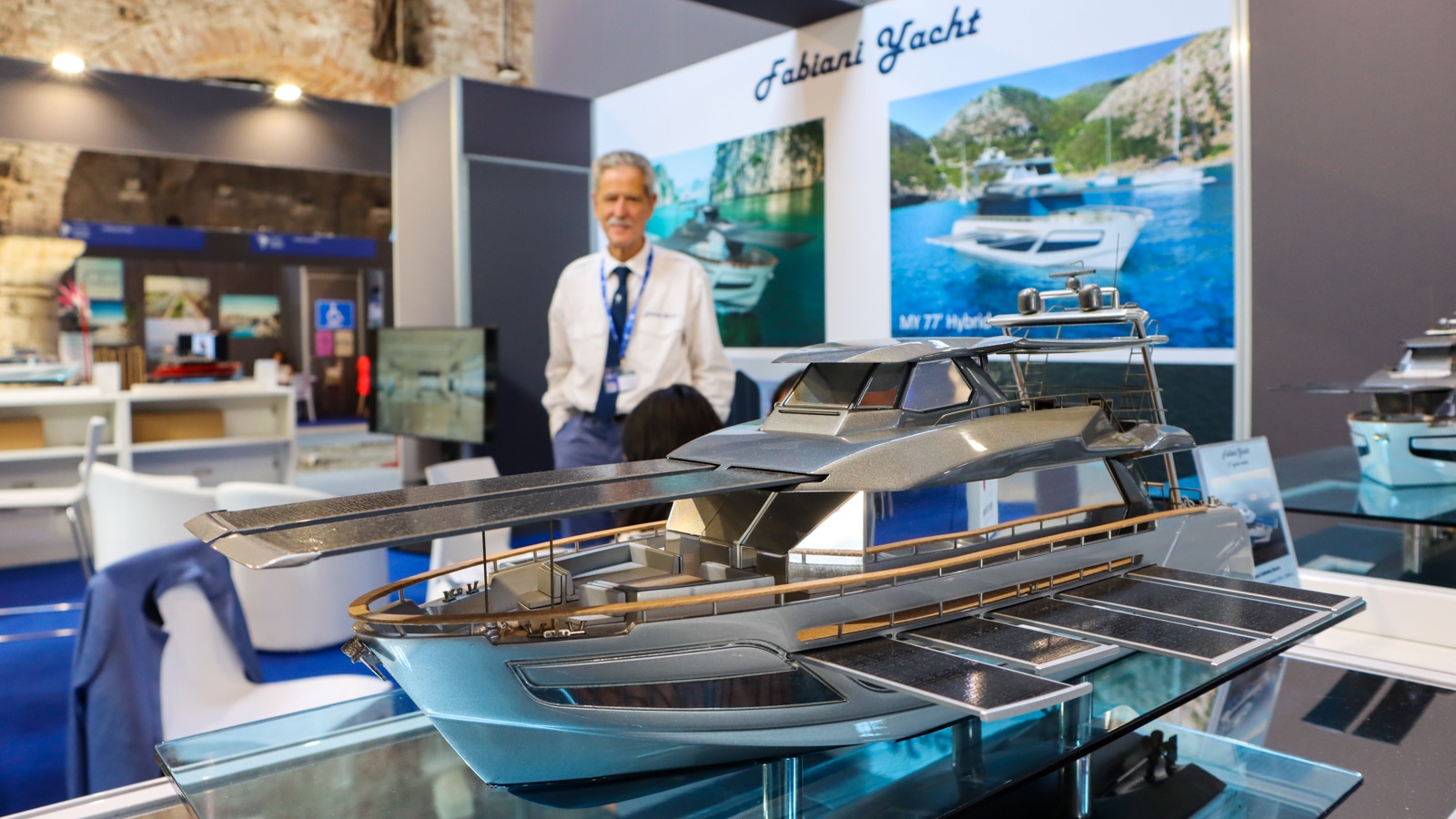 Fabiani yacht Venice Boat Show