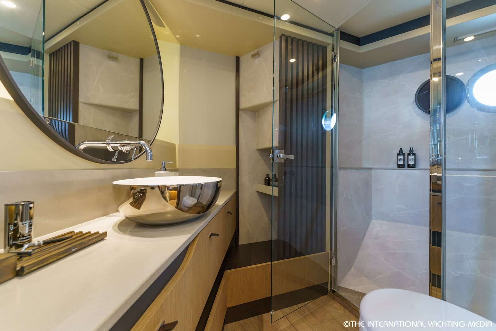 Master cabin bathroom