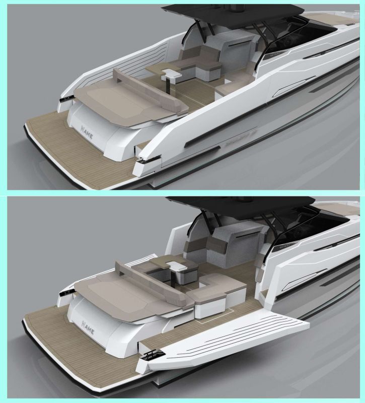 Daytona 45 Rio Yachts rendering
