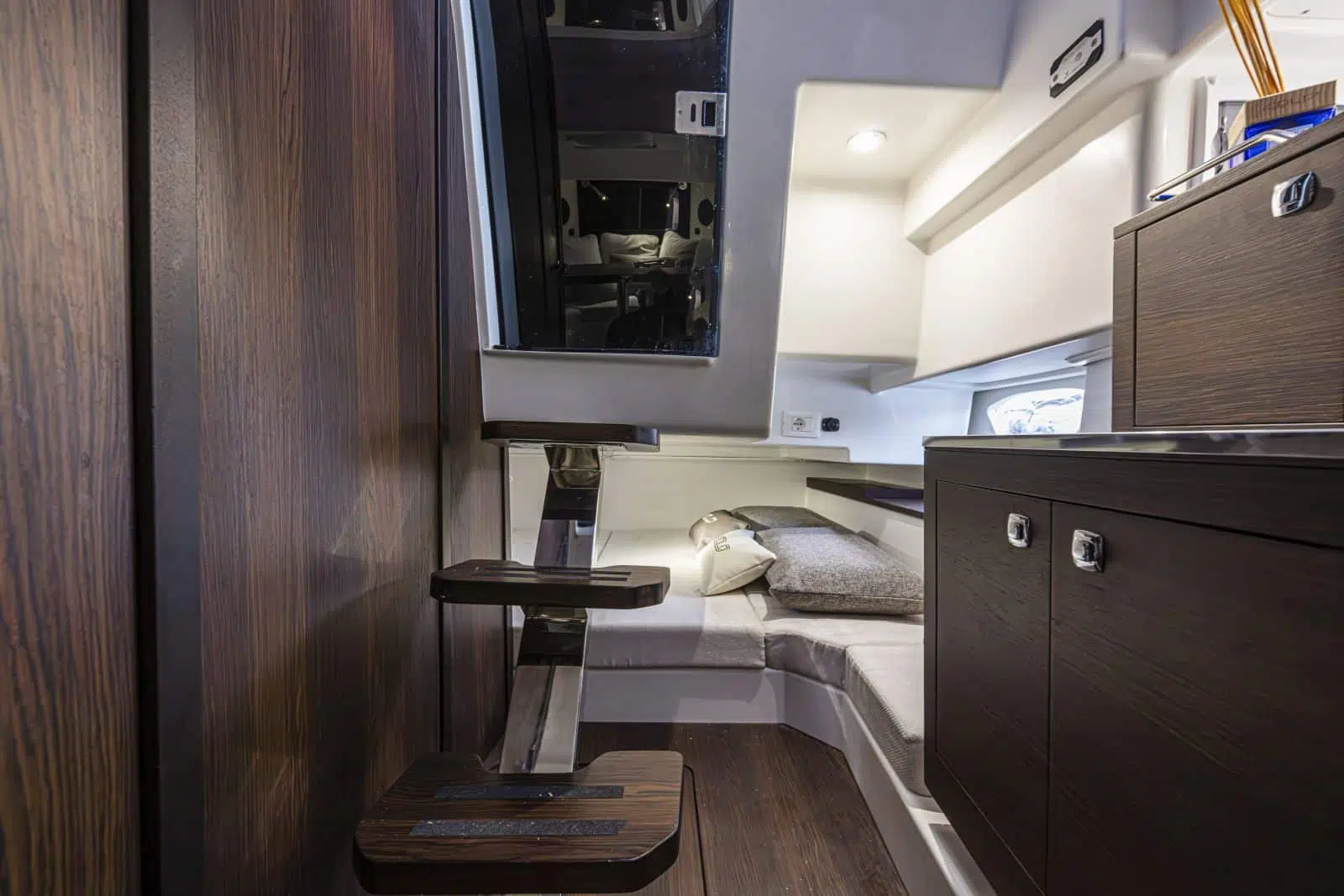 interior del barco