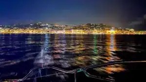 Cannes at night