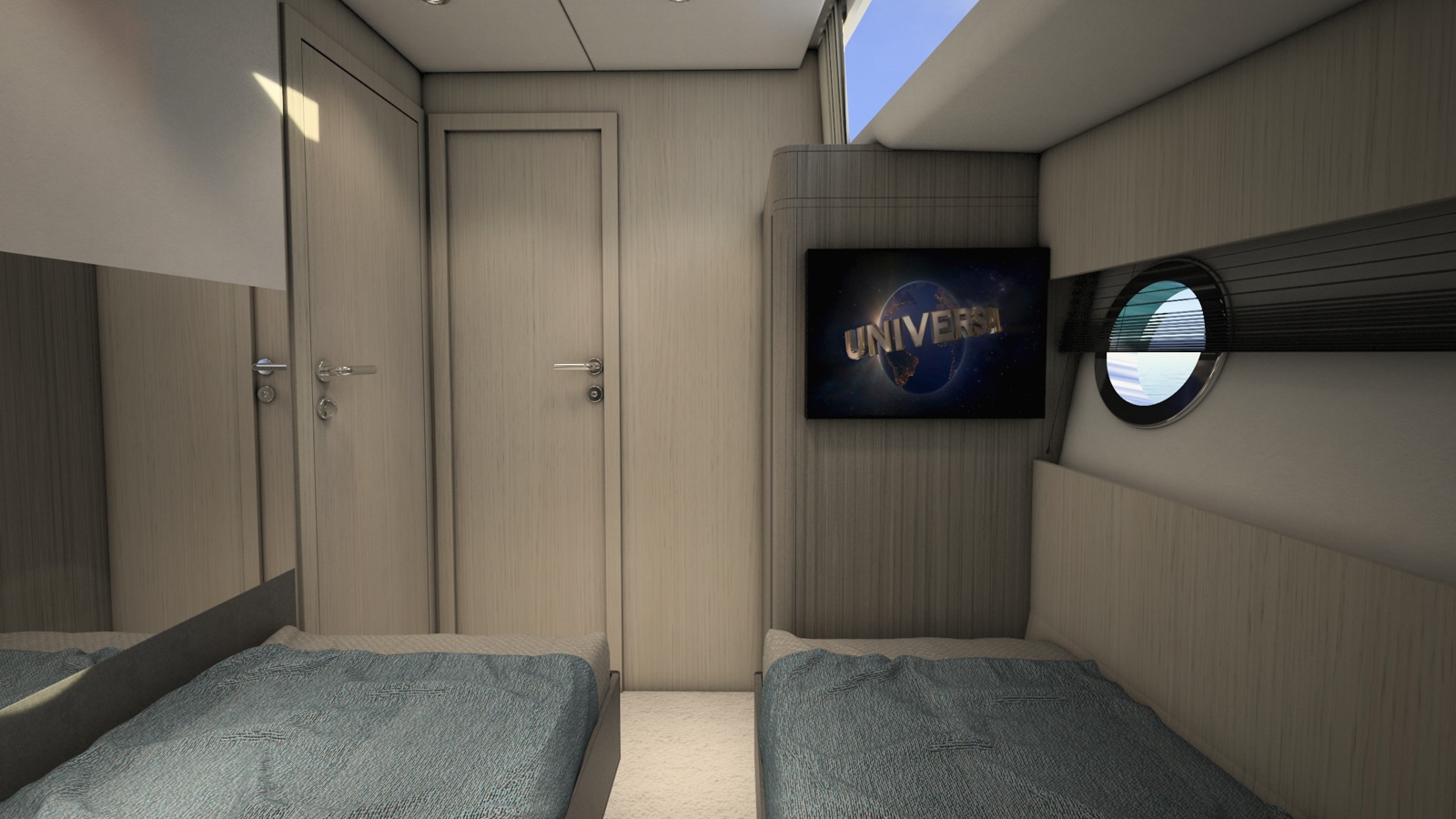 Greenline 58 Fly guest cabin