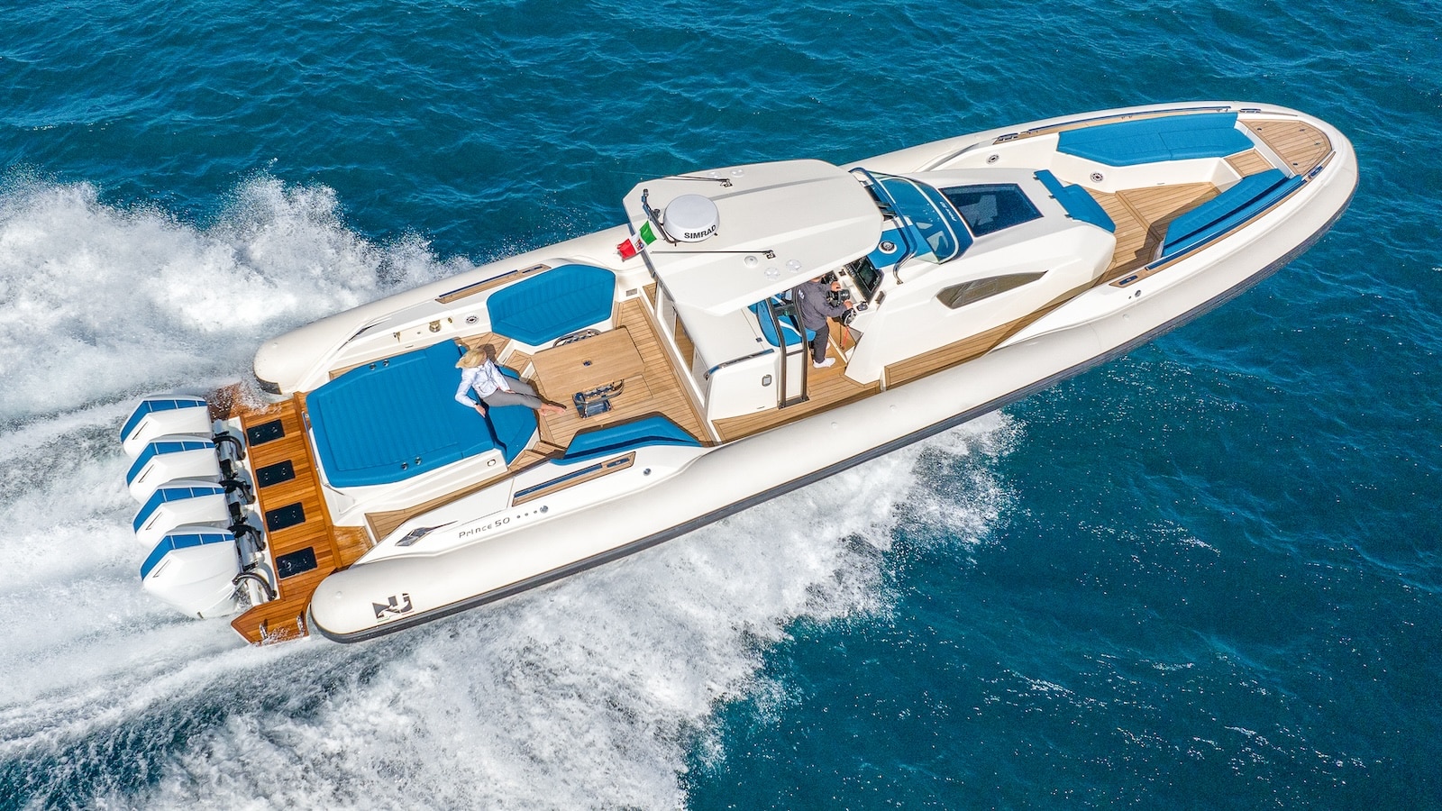 Prueba de mar del nuevo Jolly Marine Prince 50