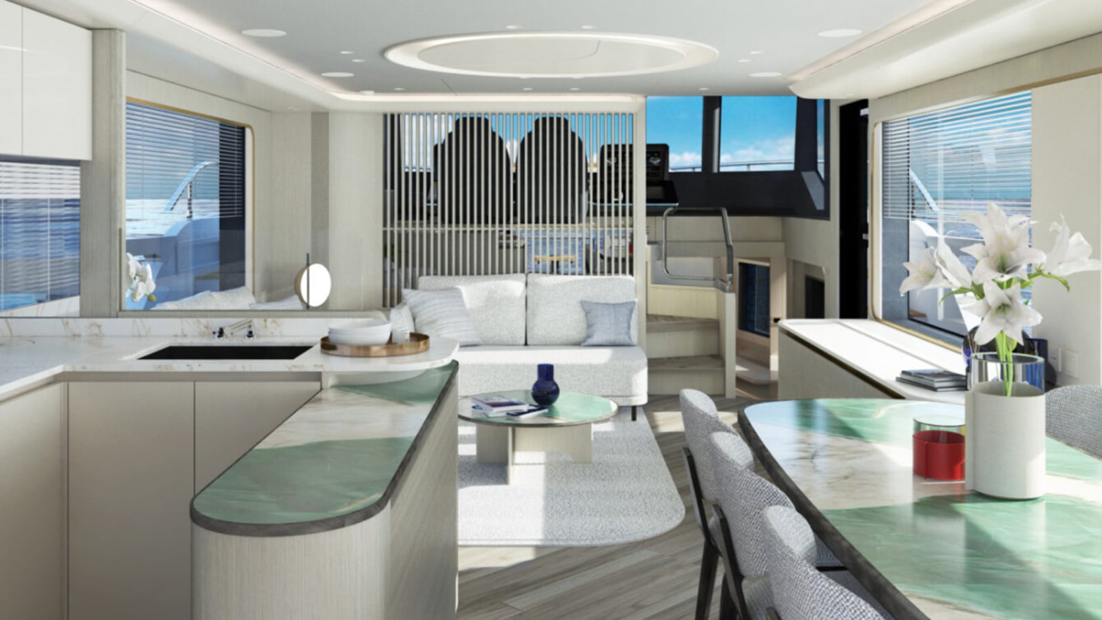 yacht interior