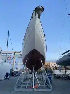 Navaltecnosud Segelboot-Wiege