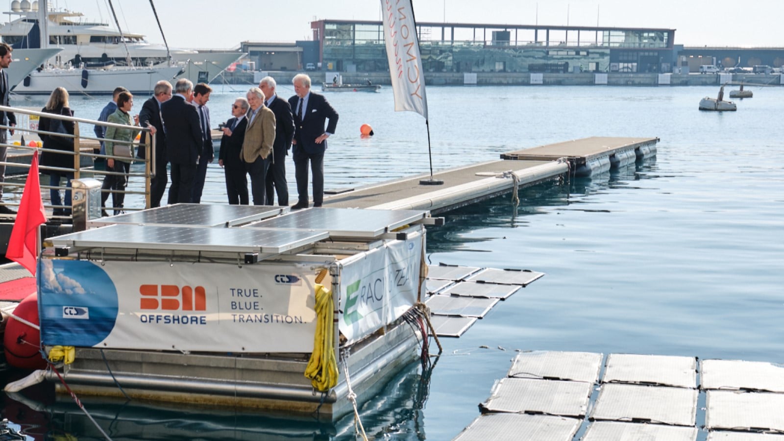 Green hydrogen pontoon unveiled in Monaco