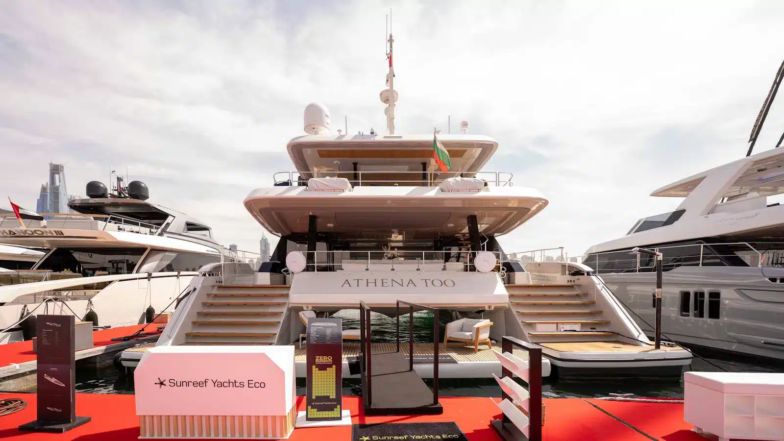 Dubai international boat show 2024 Sunreef Yachts