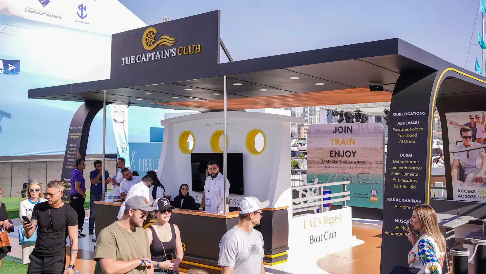 Dubai International Boat Show 2024 Der Captain's Club