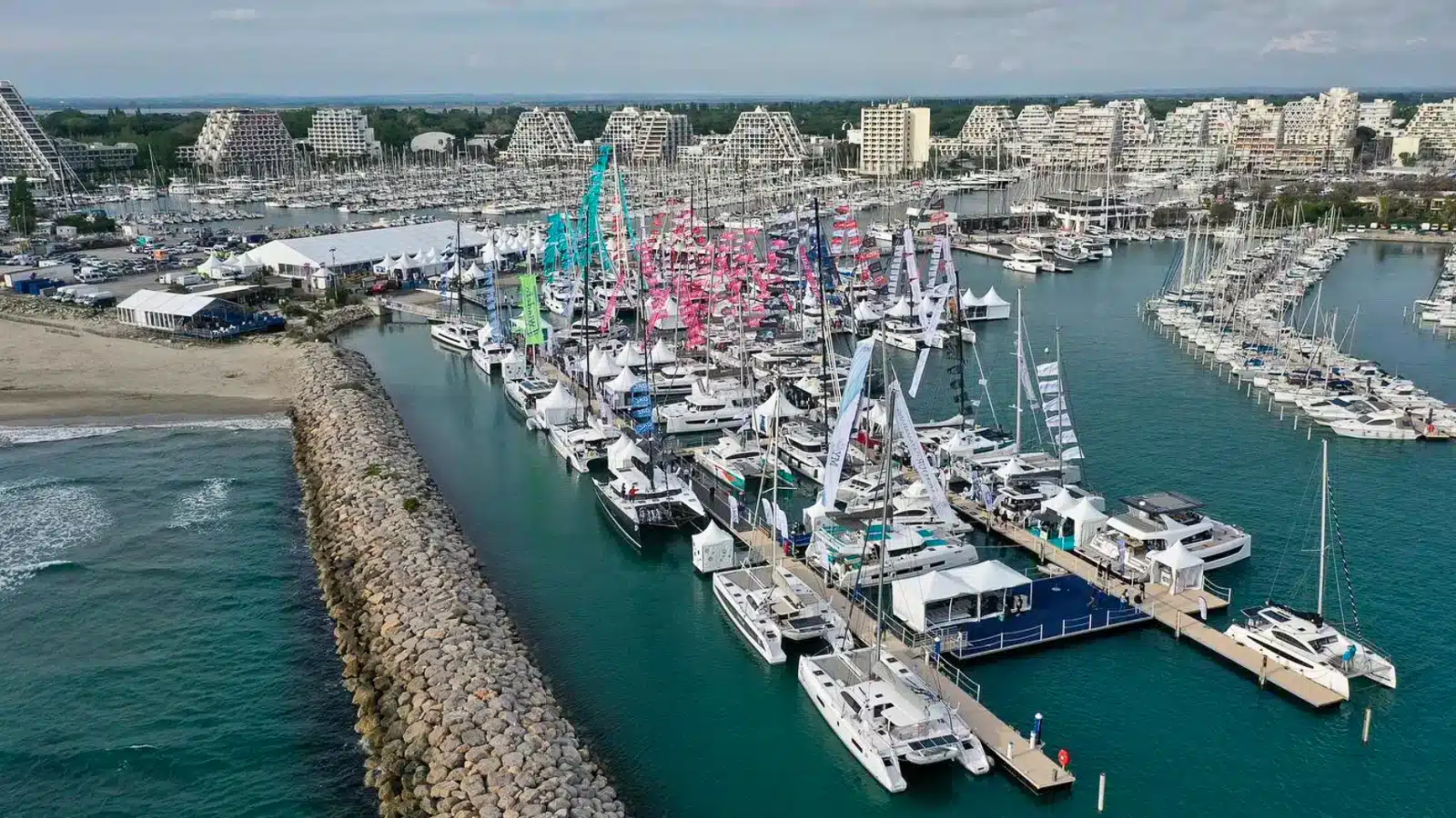 International Multihull Show 2024: big multihulls take center stage in La Grande Motte