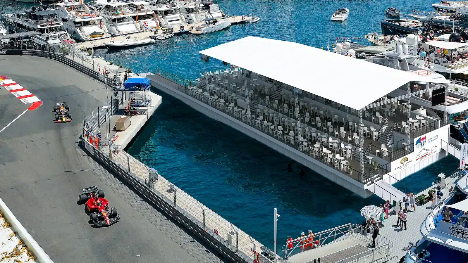 Monaco Ports Lounge: the Monaco Grand Prix enjoyed from the sea.