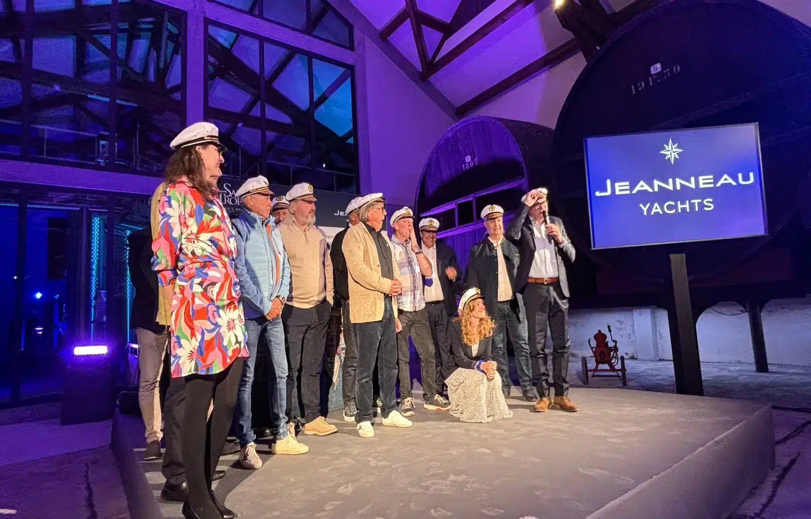 jeanneau yachts owner's meeting ceremony