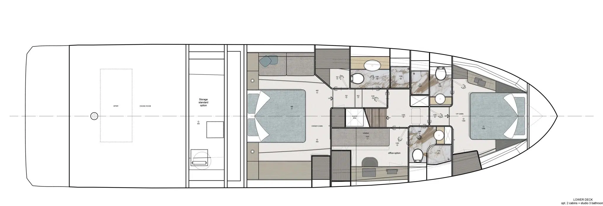 layout cabin