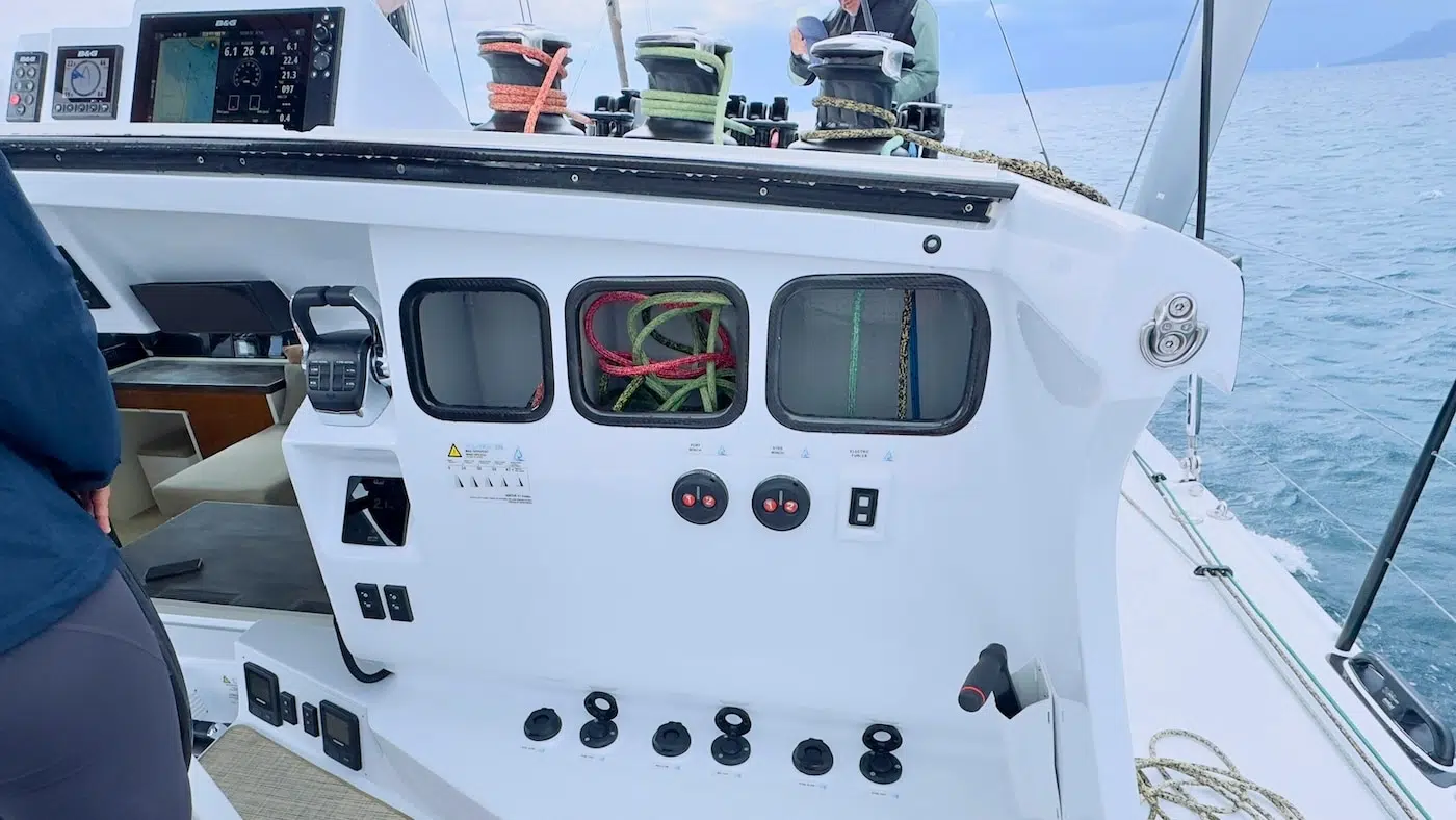 Winch and line management