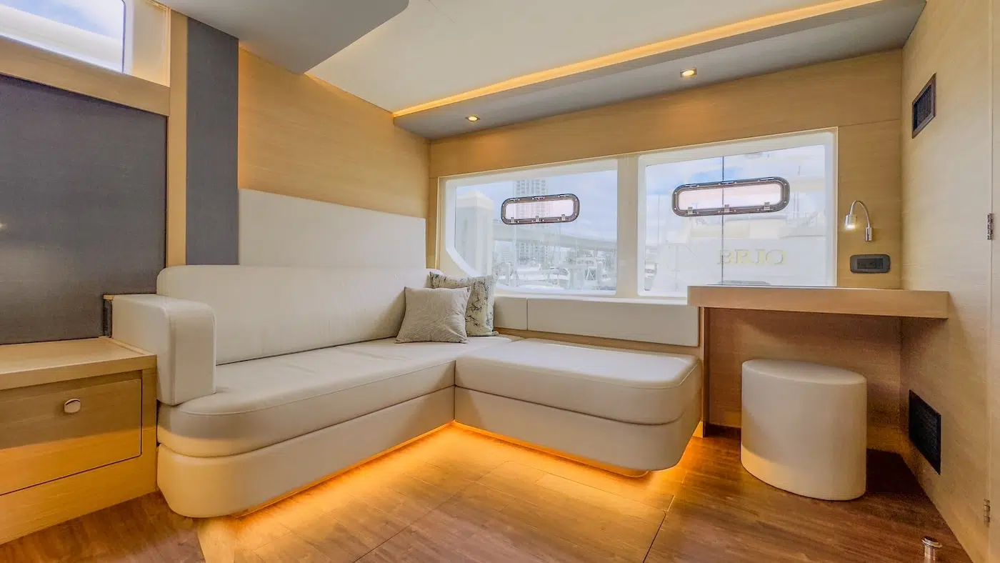 master cabin sofa