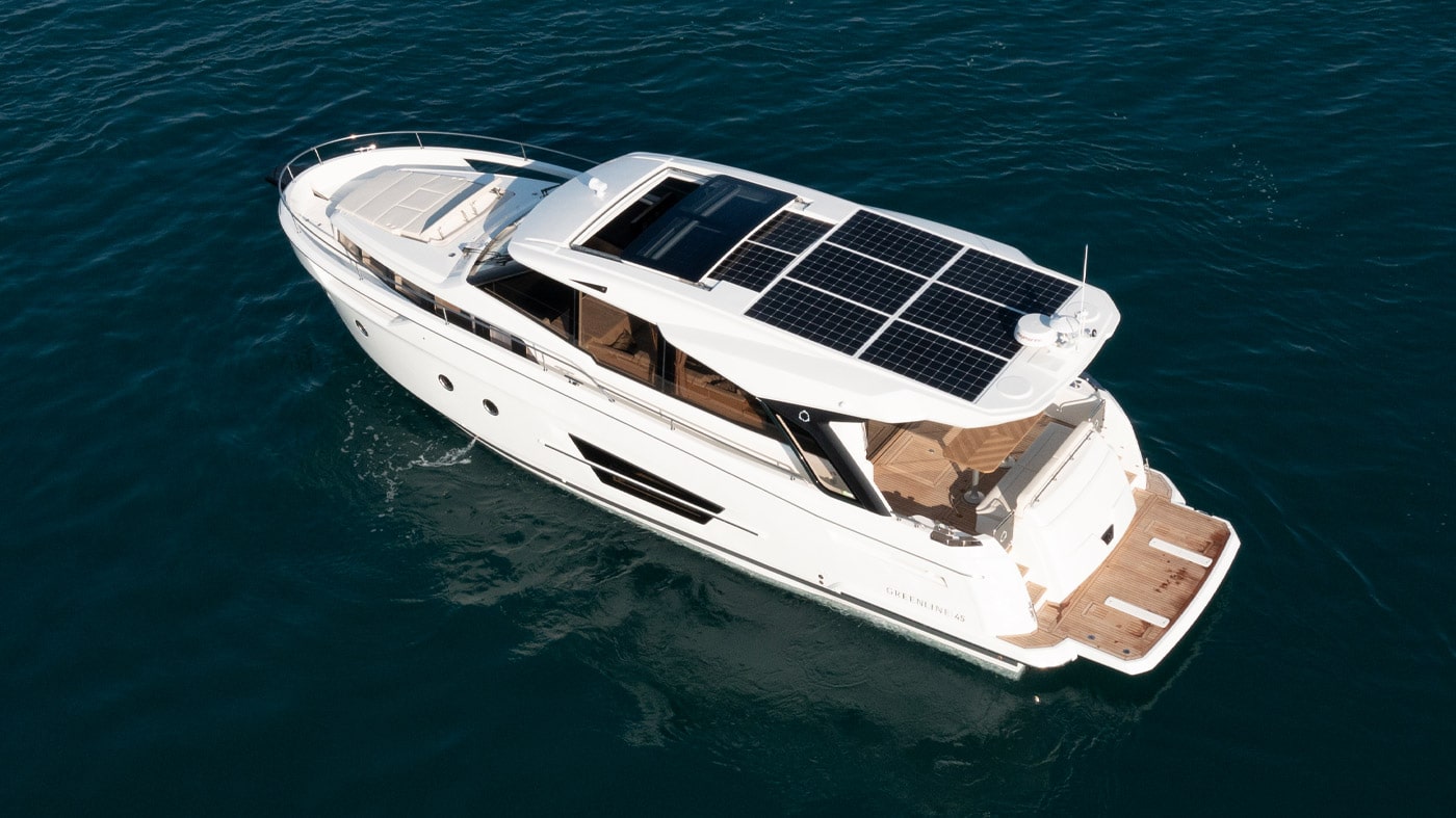 Geen generatoren meer! De revolutie door Greenline Yachts