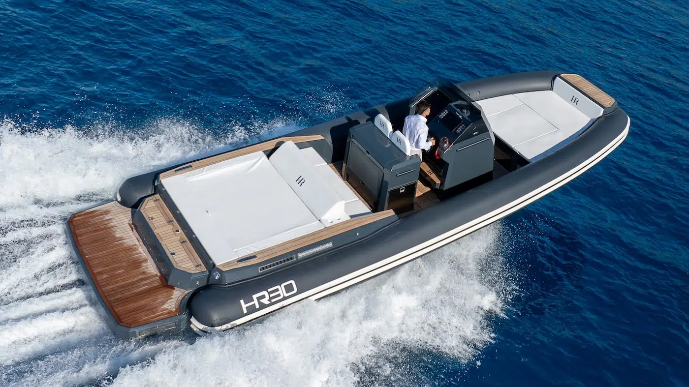 Halma Rib HR30 sea trial