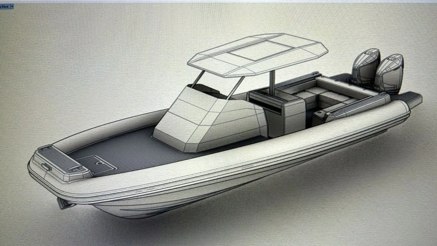 HALMA RIB HR 35 top view