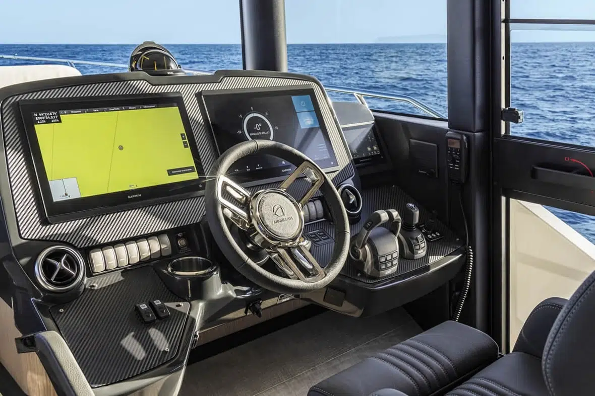 absolute yachts navetta 53 helm station