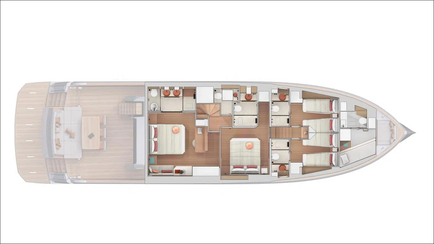 Pardo Endurance 72 configuration