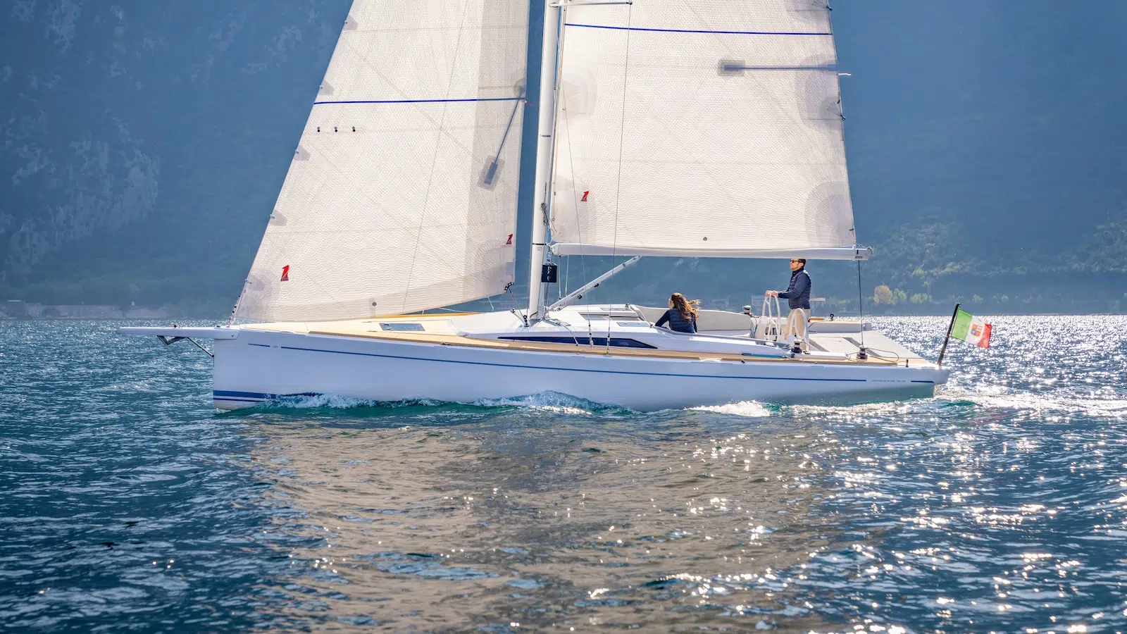 Grand Soleil Blue left running