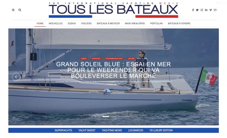 tous les bateaux magazine photo