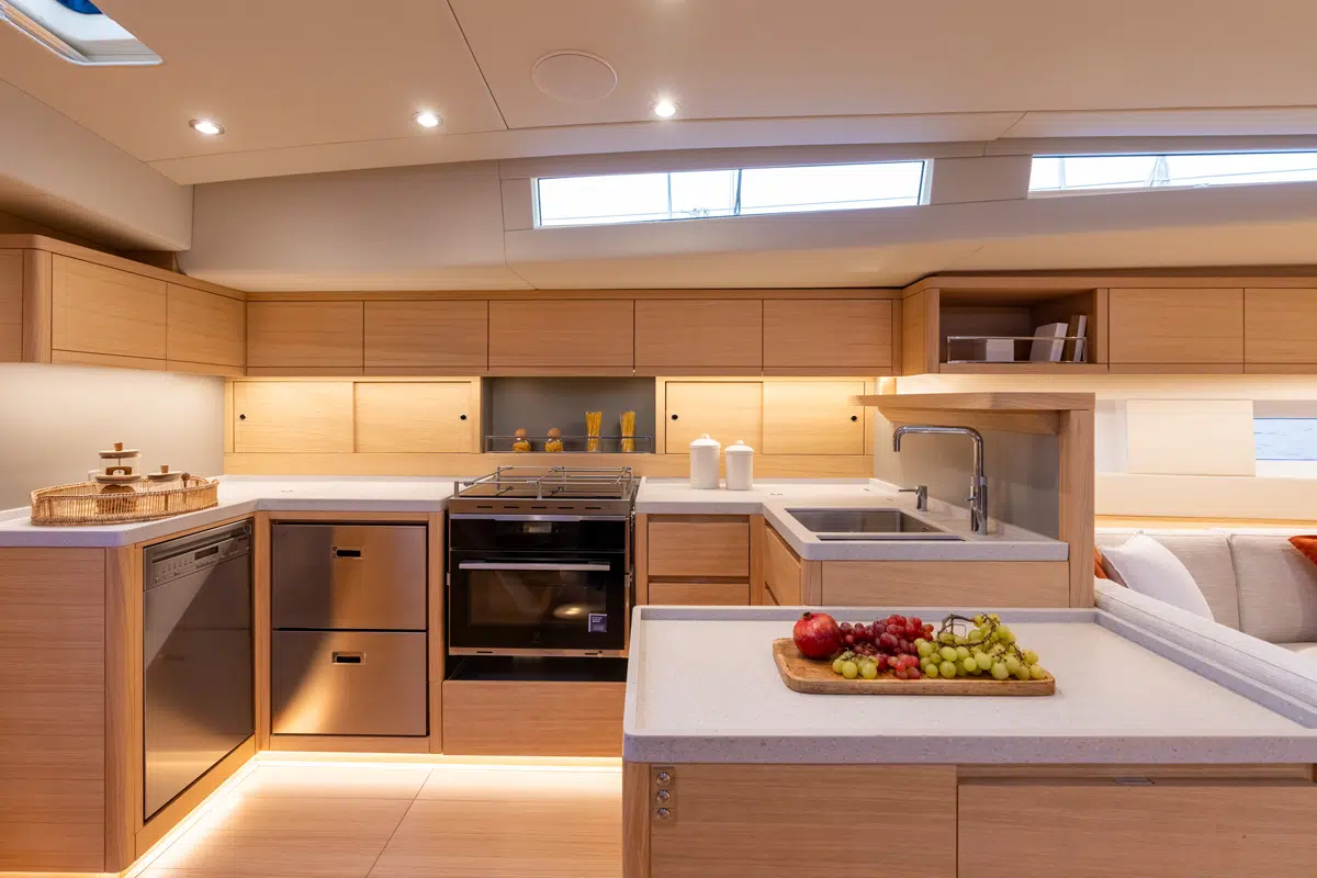 Grand Soleil Plus 65 Performance galley