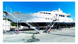 Navaltecnosud Boat Stand präsentiert neue Zugangsleitern für Werften