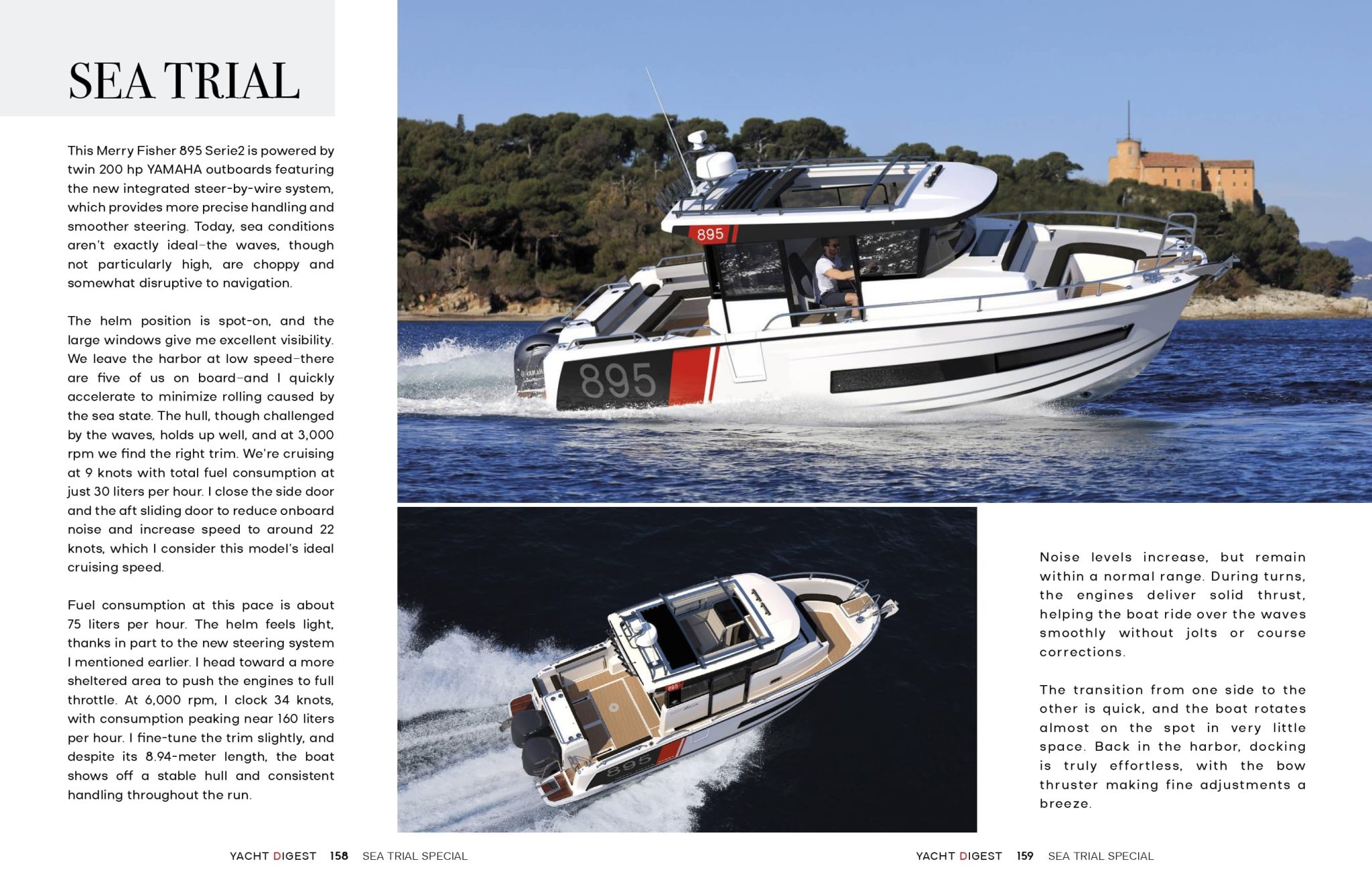 Yacht Digest Luxusausgabe für die Probefahrt
