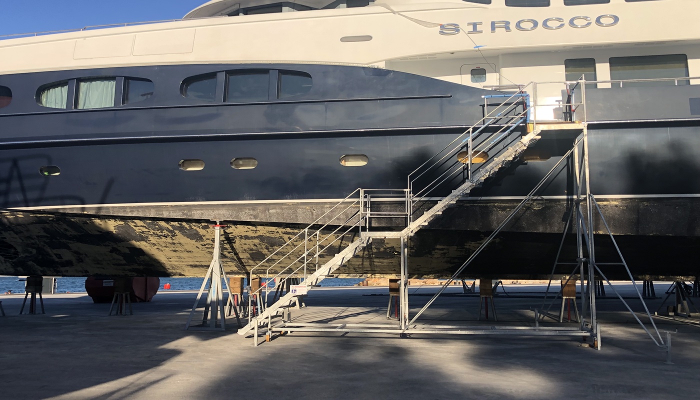 Navaltecnosud Bootsständer