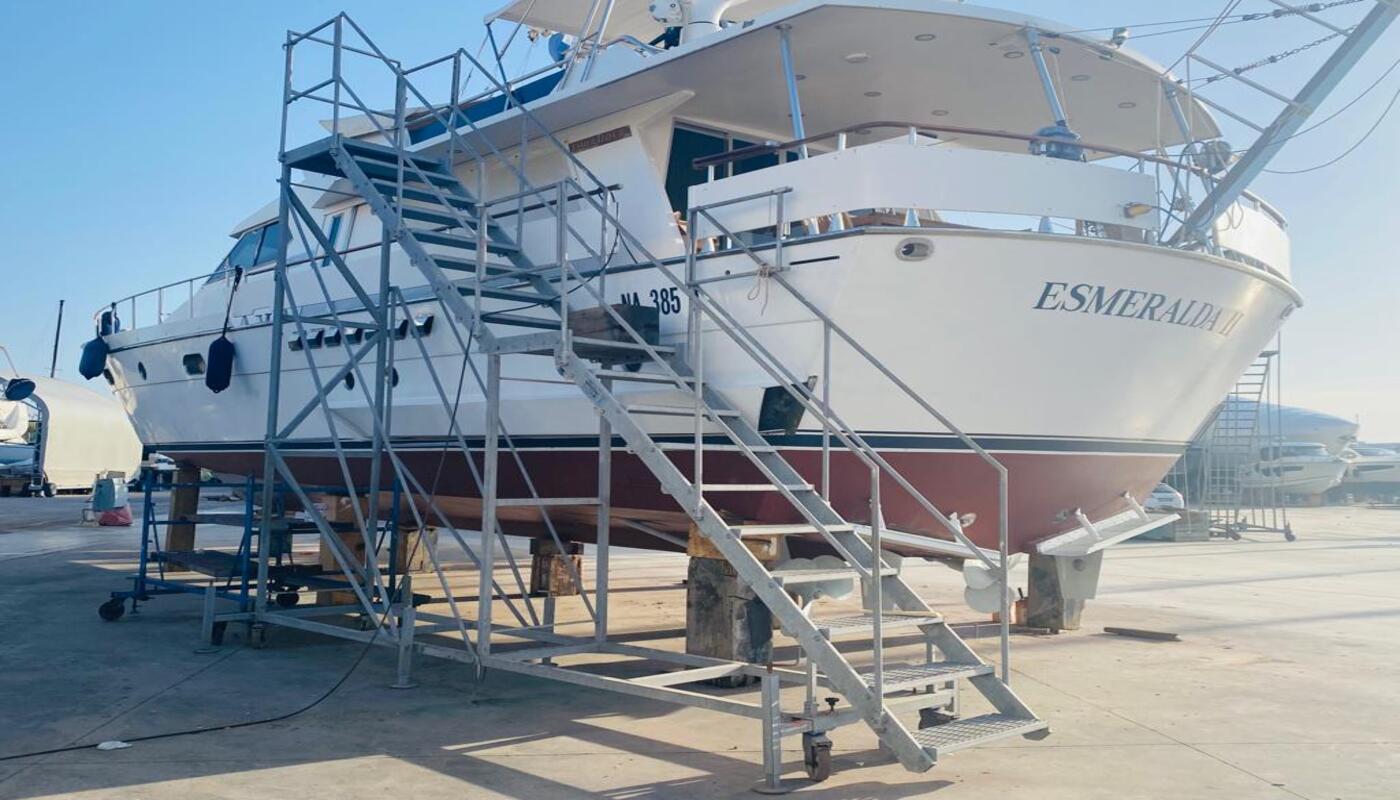 Navaltecnosud Boat Stand access ladders