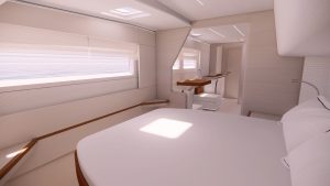aquila 50 sail Master Cabin