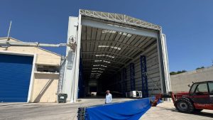 La Puerta Cohete de Navaltecnosud instalada con éxito en Grecia
