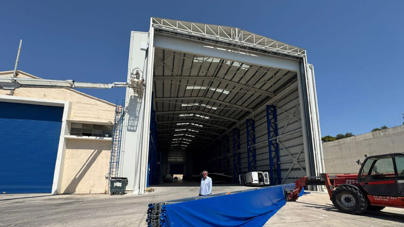 navaltecnosud Raketentür