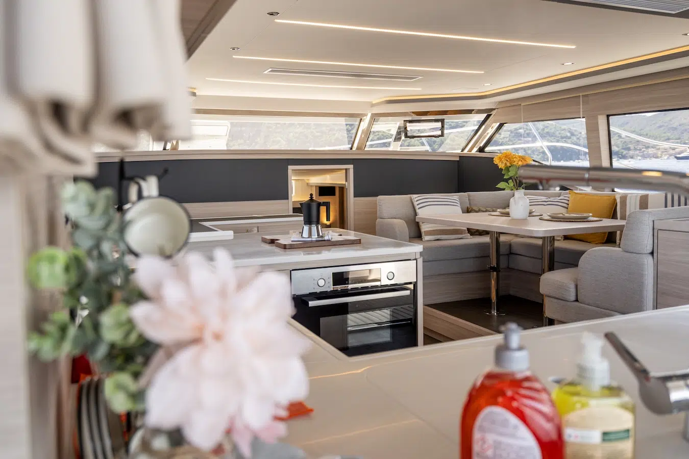 Aquila Catamarans 46 interior