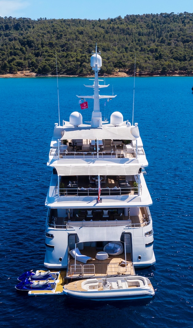 Vista de popa Vista de popa