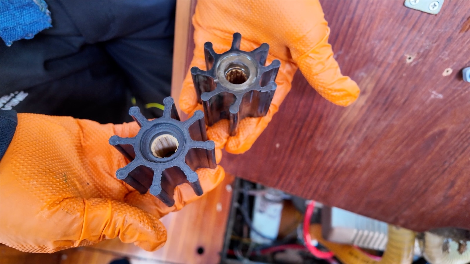 sustitución del impulsor sustitución del impulsor