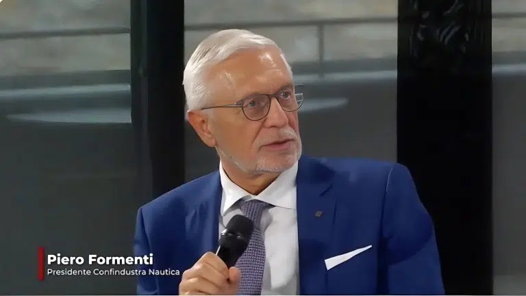Piero Formenti, président de la Confindustria Nautica Italiana, s'est exprimé sur Primocanale