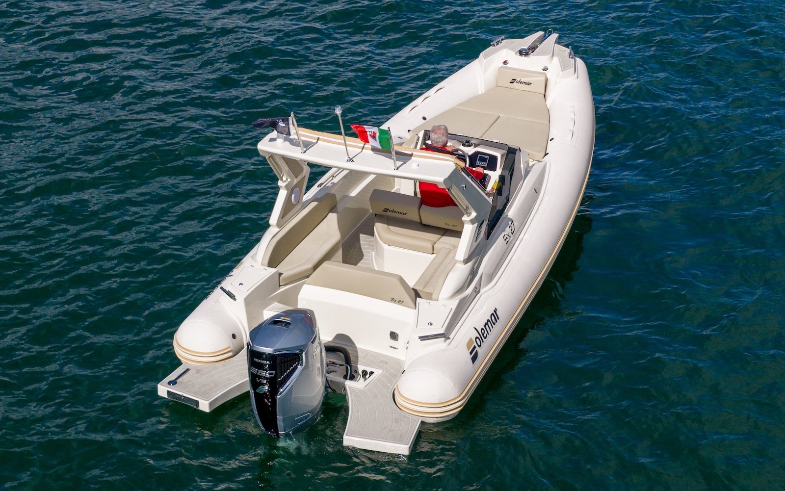 Solemar SX27 Honda 350 main deck