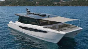 The SilverCat 47 marks the debut of Gulf Craft’s second generation of catamarans.
