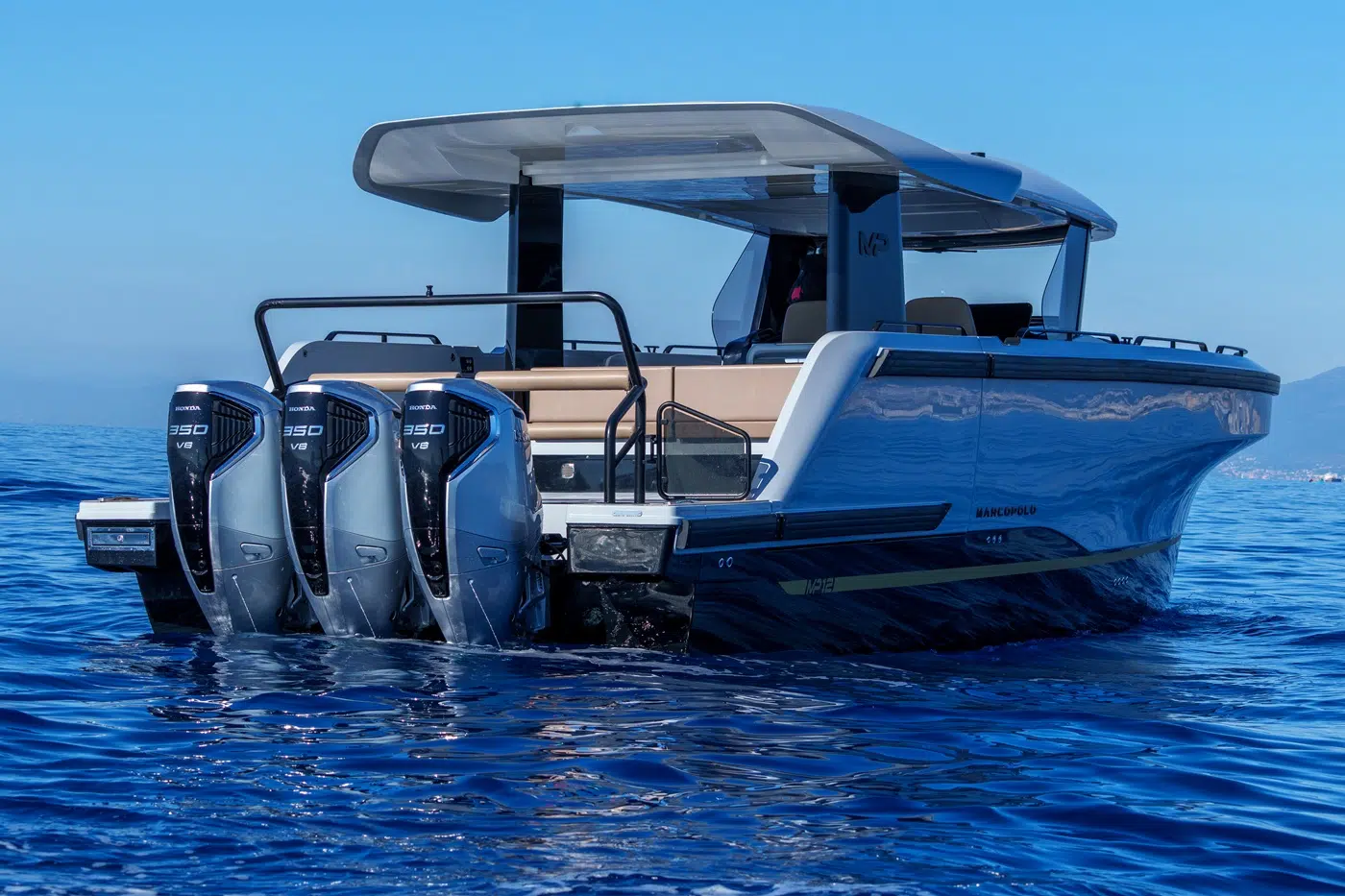 Marcopolo MP12 powered by triple Honda engines