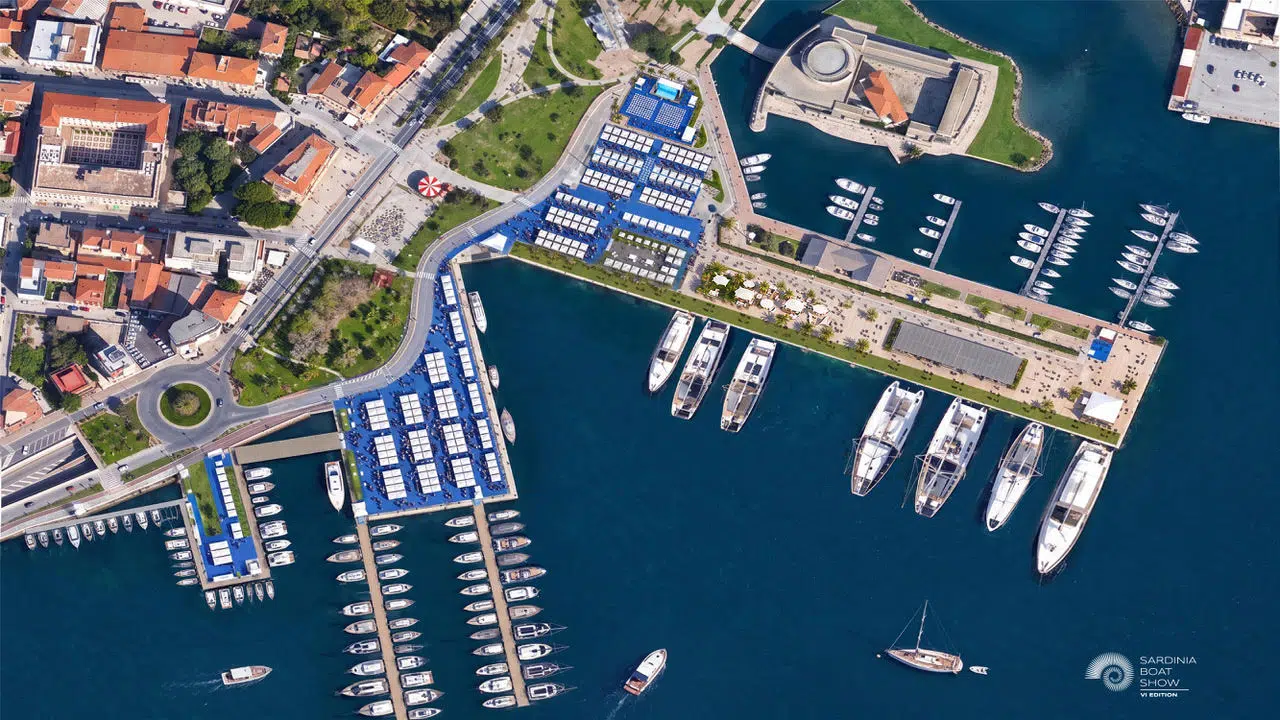 Sardinia Boat Show - Olbia Fair New Map