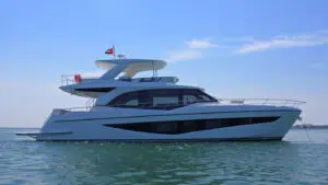 Majesty 65, Sea Trial Video in Dubai: The Flybridge Delivering Superyacht Comfort in Under 20 Meters